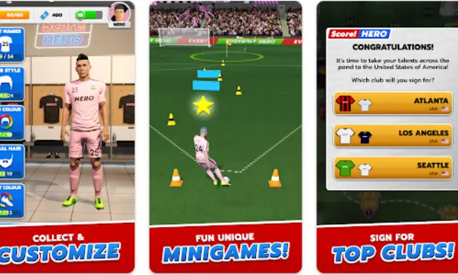 score hero menu apk free screenshots