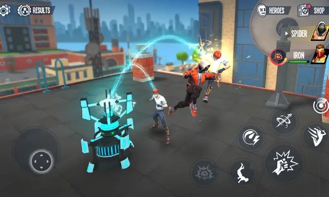 spider fighter 3 mod menu characters and money mod