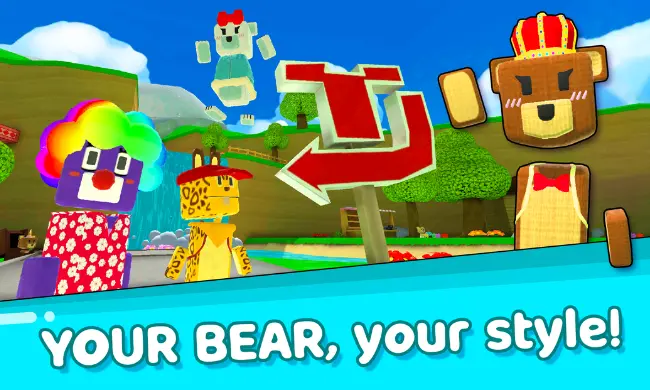 super bear adventure mod unlocked all skin apk
